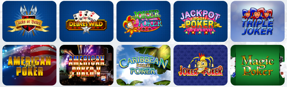Video Poker WILD FORTUNE CASINO