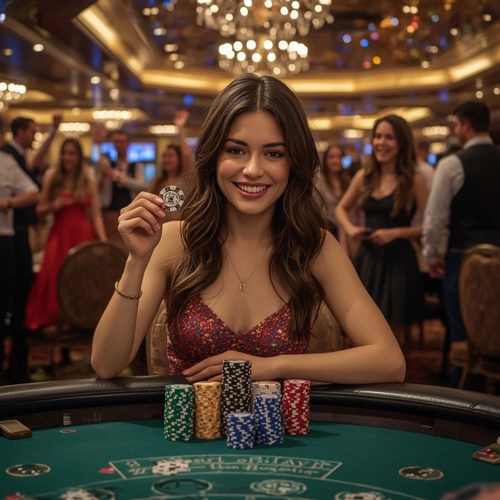 bonus dans les mains de l'homme au casino Wild Fortune Casino