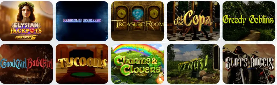 Les Jackpots au Wild Fortune Casino
